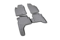 Mitsubishi Pajero Sport 1996-2007 гг. Резиновые коврики в салон (4 шт, Novline) фото 1