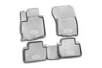 Mitsubishi Outlander 2006-2012 гг. (2010↗) Резиновые коврики в салон (4 шт, Novline) XL фото 1