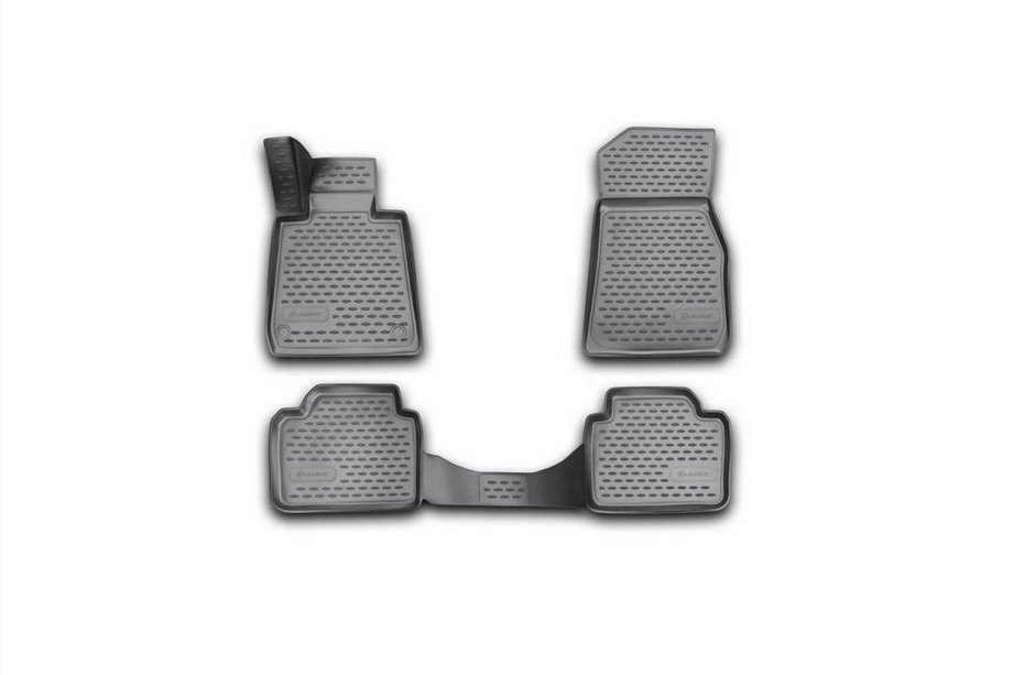 BMW 3 серия F30/F31 2012-2019 гг. 3D резиновые коврики в салон (4 шт, Novline) Фото 1