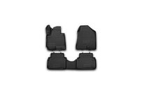 Hyundai IX-35 2010-2015 гг. 3D резиновые коврики в салон (4 шт, Novline) фото 1