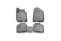 Kia Cerato 3 2013-2018 гг. 3D резиновые коврики в салон (4 шт, Novline) фото 1