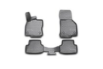 Volkswagen Golf 7/E-Golf 2012-2020 гг. 3D резиновые коврики в салон (4 шт, Novline) фото 1