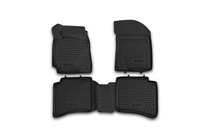 Geely MK 2006-2014 гг. 3D резиновые коврики в салон (4 шт, Novline) фото 1