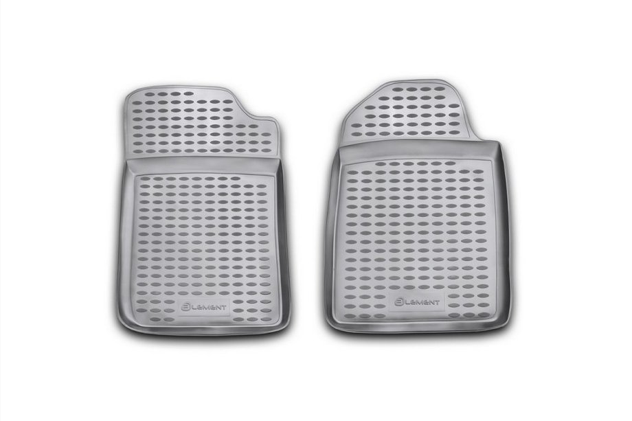 Renault Kangoo 1998-2008 гг. (1998-2008) Резиновые коврики в салон (2 шт, Novline) грузовые Фото 1