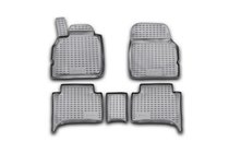Renault Scenic/Grand 2003-2009 гг. Резиновые коврики в салон (5 шт, Novline) фото 1