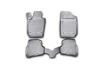 Seat Ibiza 2010-2017 гг. Резиновые коврики в салон (4 шт, Novline) SW фото 1