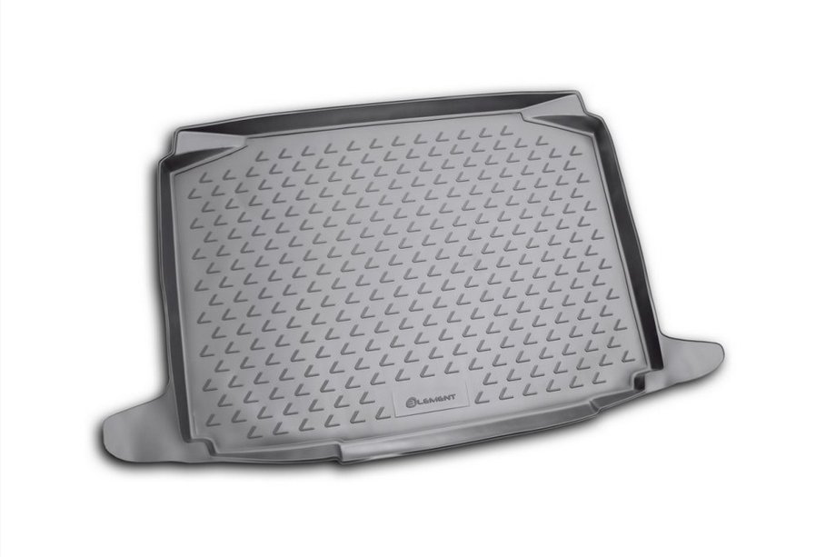 Skoda Fabia 2007-2014 гг. Коврик в багажник резиновый (Novline) HB Image