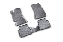 Subaru Impreza 2007-2011 гг. Резиновые коврики в салон (4 шт, Novline) фото 1