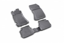 Subaru Forester 2008-2013 гг. Резиновые коврики в салон (4 шт, Novline) фото 1