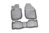 Toyota Rav 4 2006-2013 гг. (2006-2010) Резиновые коврики в салон (4 шт, Novline) фото 1
