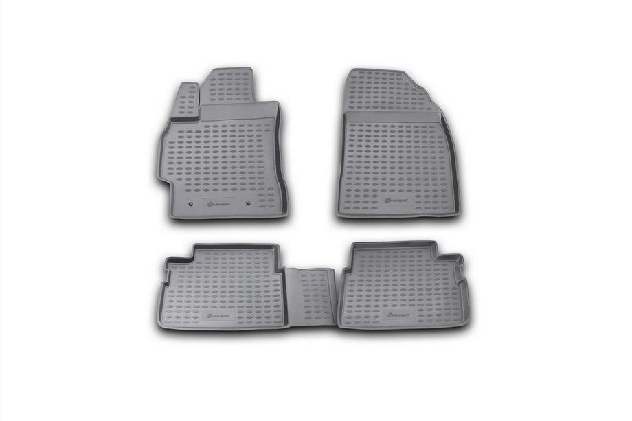 Toyota Corolla 2007-2013 гг. Резиновые коврики в салон (4 шт, Novline) Image