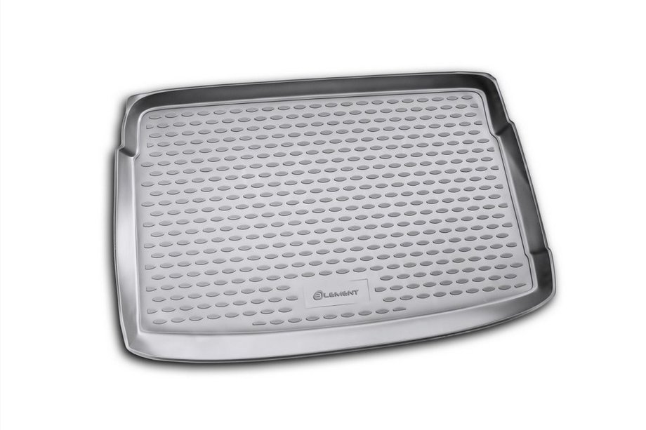 Volkswagen Polo 2010-2017 гг. Коврик в багажник (верхний) резиновый (Novline) HB Фото 1