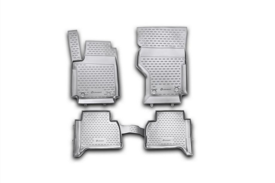 Volkswagen Amarok 2010-2022 гг. Резиновые коврики в салон (4 шт, Novline) Image