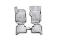 Volkswagen Amarok 2010-2022 гг. Резиновые коврики в салон (4 шт, Novline) фото 1