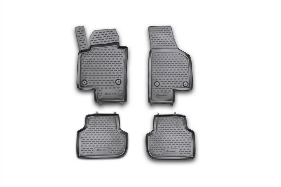 Volkswagen Jetta 2011-2018 гг. Резиновые коврики в салон (4 шт, Novline) Фото 1