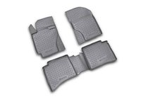 Geely MK 2006-2014 гг. Резиновые коврики в салон (4 шт, Novline) фото 1