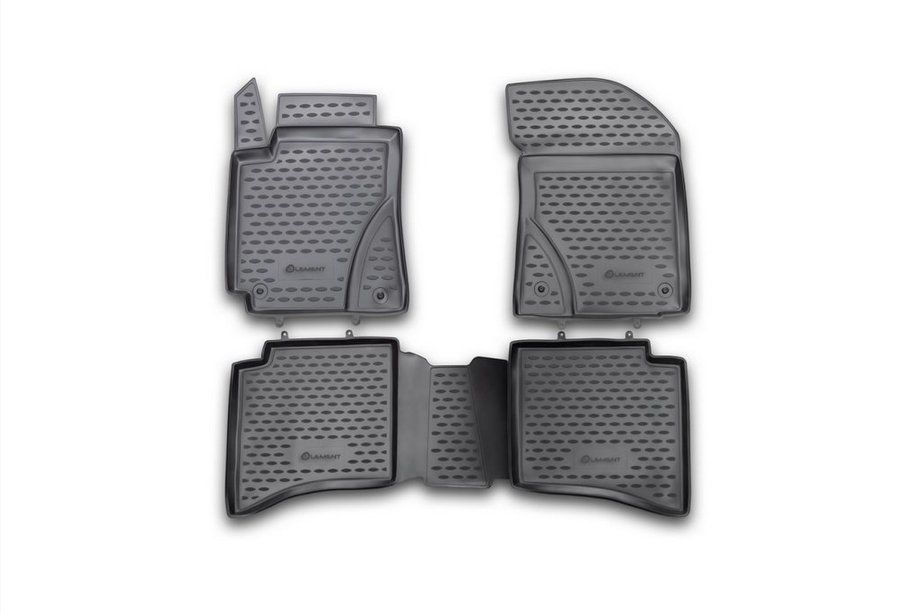 Geely MK Cross 2010-2016 гг. (2012↗) Резиновые коврики в салон (4 шт, Novline) Image