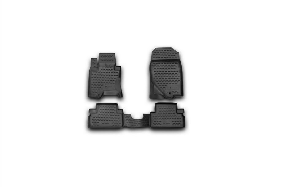 Infiniti EX 2007-2013 гг. Резиновые коврики в салон (4 шт, Novline) (EX35) Фото 1