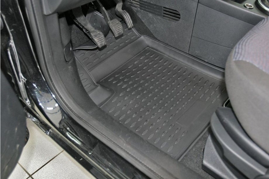 Ford Fusion 2002-2012 гг. Резиновые коврики в салон (4 шт, Novline) Вариант 3 Image