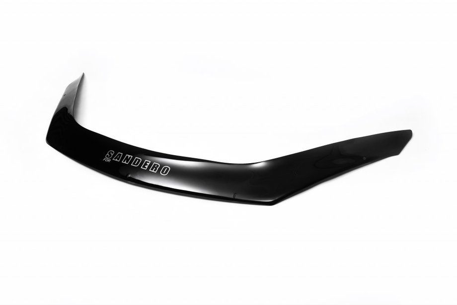 Renault Sandero 2007-2013 гг. Дефлектор капота (VIP) Image