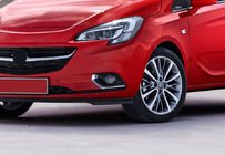 Opel Corsa E 2015-2019 гг. Накладки на противотуманные фары (2 шт, нержавейка) фото 1