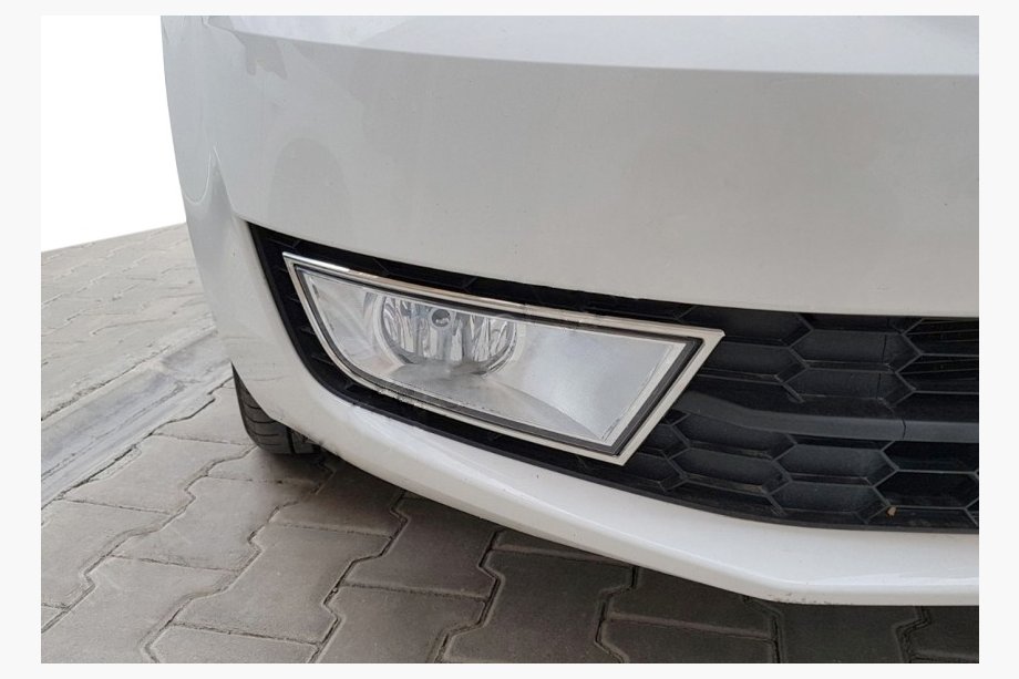 Skoda Octavia III A7 2013-2019 гг. Накладки на противотуманные фары (2 шт) Carmos - Турецкая Нержавеющая Сталь Image