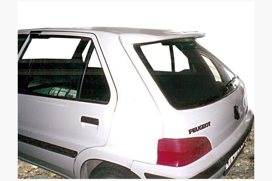 Peugeot 106 1991-2003 гг. Спойлер (под покраску) Image
