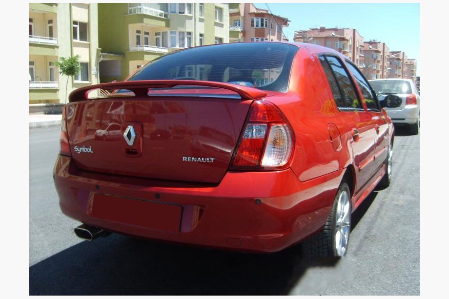Renault Symbol 1999-2008 гг. Спойлер Седан (грунтованный под покраску) Image