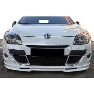 Передняя накладка (грунтованная под покраску) Renault Megane III 2009-2016 гг. фото 1