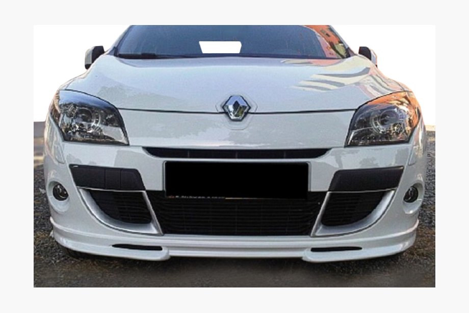 Renault Megane III 2009-2016 гг. Передняя накладка (грунтованная под покраску) Image