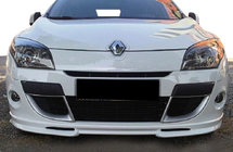 Renault Megane III 2009-2016 гг. Передняя накладка (грунтованная под покраску) фото 1
