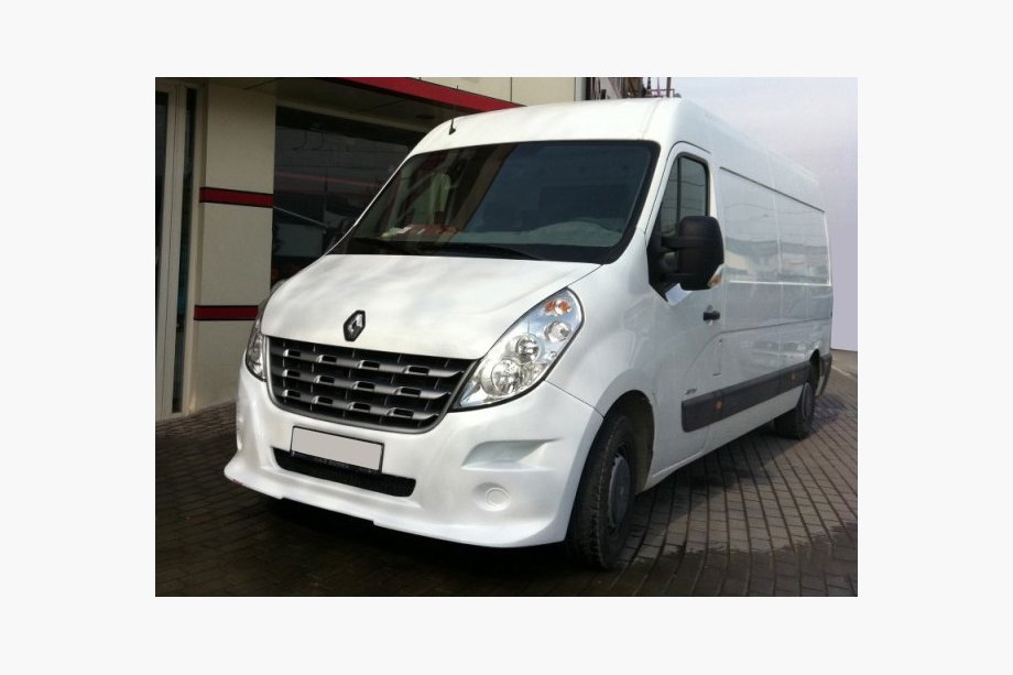 Renault Master 2011-2023 гг. Передний бампер Gecme (накладка, грунтованный) Image