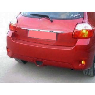 Накладка на задний бампер (грунтованная под покраску) Toyota Auris 2007-2012 гг.