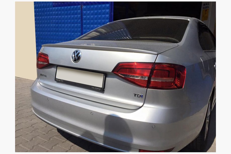 Volkswagen Jetta 2011-2018 гг. Задний спойлер 2014↗ (грунтованный под покраску) Image