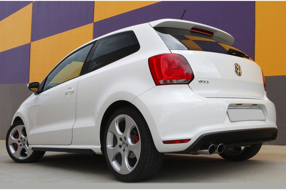 Volkswagen Polo 2010-2017 гг. Спойлер Meliset (HB, под покраску) Image