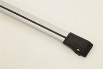 Nissan Pathfinder R51 2005-2014 гг. Поперечины на интегрированные рейлинги с замком (2 шт) Серый фото 2