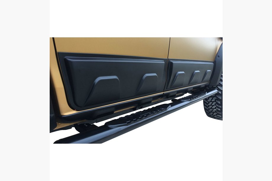 Isuzu D-Max 2011-2019 гг. Молдинги дверей (4 шт, ABS) Image