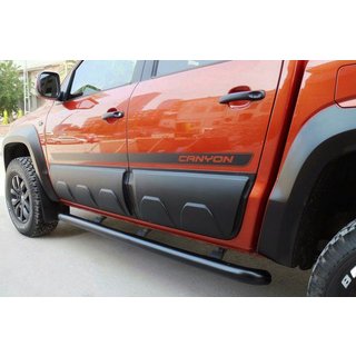 Молдинги на двери OmsaLine (6 шт, ABS) Volkswagen Amarok 2010-2022 гг. фото 1