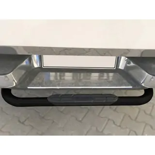 Задняя защита Omsa (черная) Volkswagen Amarok 2010-2022 гг. фото 1