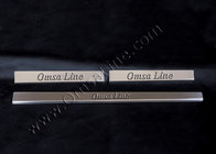 Alfa Romeo 147 2000-2010 гг. Накладки на пороги OmsLine нержавейка 2 штуки фото 2