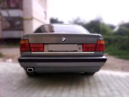 BMW 5 серия E34 1988-1995 гг. Накладка на багажник нержавейка фото 1