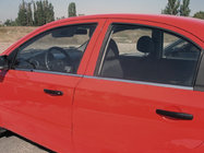 Chevrolet Aveo T200 2002-2008 гг. Окантовка окон Нержавеющая сталь (4 шт.) фото 1