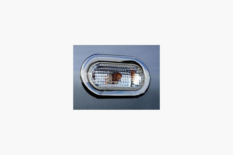 Volkswagen Caddy 2004-2010 гг. Хромированные накладки на поворотники Carmos (2 шт) Фото 1