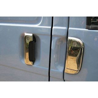 Хромированные Накладки на Ручки (7 частей, Сталь) Volkswagen T4 Transporter 1990-2003 гг. фото 2