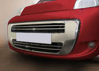 Fiat Fiorino/Qubo 2008-2024 гг. Накладка на решетку (цельная, нержавейка) фото 1