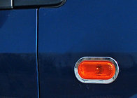 Ford Fiesta 2002-2008 гг. Хромированные накладки на поворотники (2 шт., нержавейка) фото 1