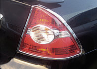 Ford Focus II 2005-2008 гг. Хромированные Накладки на Задние Фонари (Нержавейка) 2 шт. фото 1