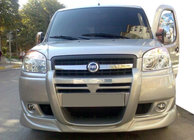 Fiat Doblo I 2005-2010 гг. Передний бампер в стиле Sorento (грунтованный под покраску) фото 1