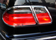 Mercedes E-class W210 1995-2002 гг. Хромированные накладки на задние фонари (2 шт., пластик) фото 1