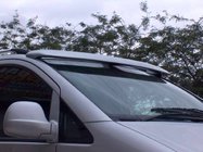 Mercedes Viano 2004-2014 гг. Козырек на лобовое стекло (под покраску) фото 1